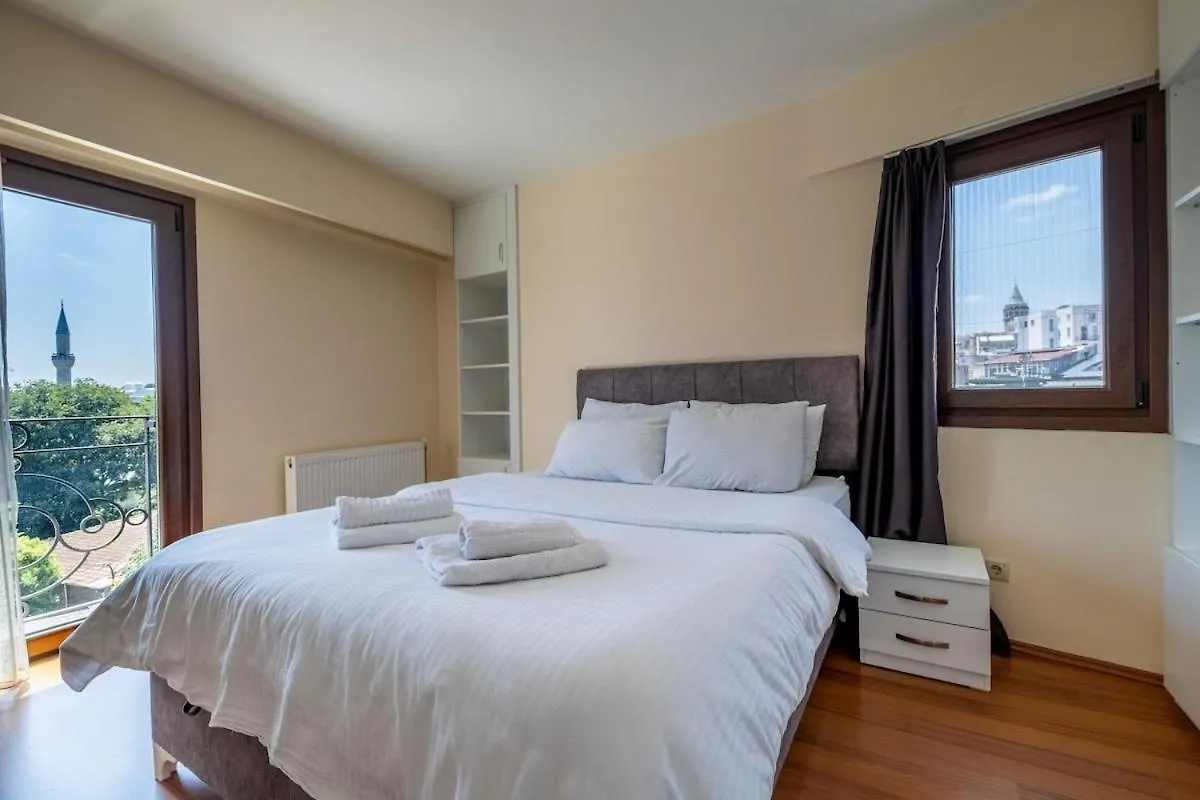 איסטמבול Central 1-Br Apartment With Sea View Near Galataport